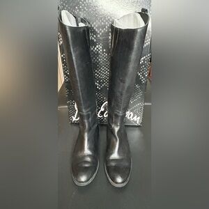 Sam Edelman Black Leather Boots